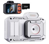 4K Digital Camera for Photography Autofocus, Kids Point and Shoot Digital Cameras 48MP1080P Vlogging Camera with Flash Autofocus&32GB Memory Card Compact Small Christmas Birthday Gifts for Boys Girls
