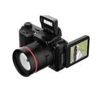 4K Digital Camera for Photography, Y5000 16X Digital Zoom Vlogging Camera with 2.2'' 180° Flip Screen, Auto Focus Compact Travel Video Camera with LED Fill Light for Beginners