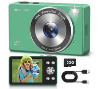 4K Digital Camera, VITALUXE FHD Kids Camera, Real 13MP 16x Zoom Autofocus, 2.83'' LCD Screen, Long Lasting, Compact Small Vintage Camera with 32G Card, Best Gift for Kids, Teens, Girl, Boy, Beginngers
