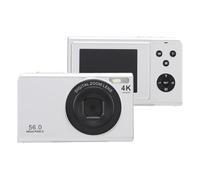4K Digital Camera, Vlogging Camera with 56M Pixels, Autofocus, 16X Zoom, 2.4 Inch Screen, Rechargeable Battery, 128GB Card Support, Fill Light, Anti Shak, Travel Video Recorder