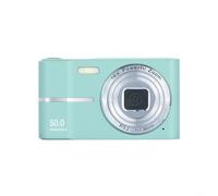 4K Digital Camera with 2.4 Inch Display 16X Digital Zoom and USB-C Port for Direct Computer Connection and Streaming (Green 32G)