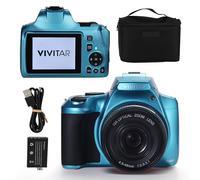 4K Digital Camera with 64 MP, 10x Optical Zoom, 3.0" LCD Display, LED Flash, Auto Focus, Macro Mode, 4K Video Recording, Memory Included, Photography and Vlog Camera