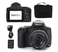 4K Digital Camera with 64 MP, 10x Optical Zoom, 3.0" LCD Display, LED Flash, Auto Focus, Macro Mode, 4K Video Recording, Memory Included, Photography and Vlog Camera
