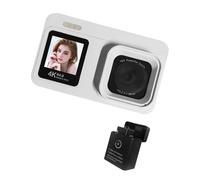 4K Digital Camera With 64MP Sensors Twin Screens 18x Zooming Rechargeable Battery For Students Travel Vlog Digital Camera Zooming