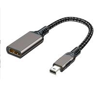 4K Displayport to HDMI Cable Dp Male to Hdmi Female Converter Adapter Multi Screen Gaming Compatible with Monitor Projector HDTV Dell Laptop HP AMD NVIDIA