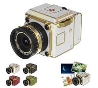 4K Dual-Lens Retro Digital Camera - Portable Mini Vlogging Camera, Retro Mini Ccd Cameras, CCD Cameras with 16X Digital Zoom, Video Recording,OTG Share,for Beginners Content Creators