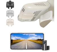 4K Front & 2K Rear 2 Channel HDR Dash Cam, Dual STARVIS 2 IMX678 IMX675 for Mercedes-Benz C-Class Gen4 W/S/C/A 205 2015-2021(Model B Beige), C200 C250 C300 etc, 5GHz WiFi, GPS, 128GB Card