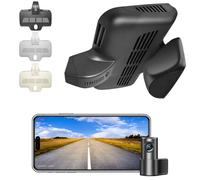 4K Front & 2K Rear 2 Channel HDR Dash Cam, Dual STARVIS 2 IMX678 IMX675 for Mercedes-Benz C-Class Gen4 W/S/C/A 205 2015-2021(Model D Black), C200 C250 C300 etc, 5GHz WiFi, GPS, 128GB Card