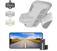 4K Front & 2K Rear 2 Channel HDR Dash Cam, Dual STARVIS 2 IMX678 IMX675 for Mercedes-Benz C-Class Gen4 W/S/C/A 205 2015-2021(Model D Gray), C200 C250 C300 etc, 5GHz WiFi, GPS, 128GB Card