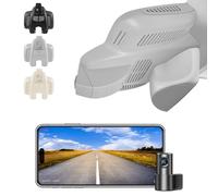 4K Front & 2K Rear 2 Channel HDR Dash Cam, Dual STARVIS 2 IMX678 IMX675, for Mercedes-Benz E-Class W213 E-Class 2017-2023 & E53 E63 AMG 2018-2024(Model D Gray), 5GHz WiFi, GPS, 128GB Card
