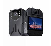 4K HD 1080P Body Camera Portable 2.0 Inch IPS Screen Mini Digital Camera With Night Vision L-OOP Recording Motion Detection for Personal S-ecurity Travel Records Outdoor Records