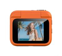 4K HD Action Camera Y360 Flip Screen Chest Mount | ABS Body, 6h for battery Life, Type-C Charging, Supports 128GB TF Card, Ideal For Vlogging, Cycling, Skydiving