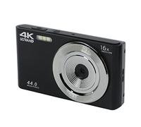 4K HD Camera, 16X Digital Zoom Camera Mini Size Easy To Use Built in Fill Light 44MP 2.8in Screen for Photography (Black)