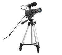 4K HD Camera Computer Camera USB Webcam 10X Optical Zoom Manual Focus Auto Exposure Compensation Comaptible with Window XP/7/10 Linux Android Plug & Play with Microphone Tripod for Video Conference