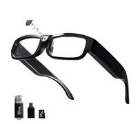 4K HD Camera Glasses, 2025 Upgrade Video Smart Glasses for Indoor & Outdoor Sports,Cycling, Driving, Hunting, Hiking, Fishing - No App Needed(64GB TF Card Include)