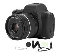 4K HD Digital Camera 72MP 12x Zoom Autofocus Micro SLR Camera with Telescopic Lens 3 Inch IPS Screen for Beginners