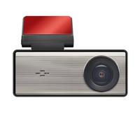 4K HD Driving Recorder with Dual Front and Rear Cameras 1440P+1080P ADAS Night Vision Motion Detection Loop Recording for Cars