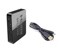 4K HD HDMI Screen Splitter Switcher 1 In 2 Out HDMI Splitter 1080P 1X2 HDCP Stripper 3D Power Amplifier