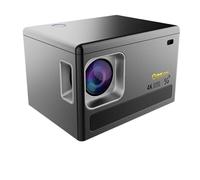 4K HD Projector Dual Band WIFI 500 ANSI Bluetooth Projector WIFI 6.0 Smartphone Same Screen Projector Auto Focus Home Projector(Black)