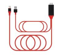 4K HD Video Cable For Apple IPhone 14 13 12 11 Pro Max IPad Mini Lightning To HDMI Digital AV Adapter 1080P TV Projector Monitor(1pcs)