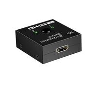 4K HDMI-compatible Switch 2 Ports Bi-Directional 1x2 / 2x1 HD Switcher Splitter 1080P 3D HDR HDCP for HDTV BOX Efficient Function