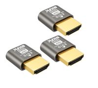 4K hdmi Dummy Plug - Display to hdmi Adapter, Luna Display Virtual Window for Home-edid Emulator-Dummy, displayport Headless dummie dongle1080P 120Hz (1920X1080@120/240HZ-HDR-3P)