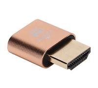 4K HDMI Dummy Plug, Headless Ghost Display Emulator, Virtual Monitor Emulator Fake Display, 3840 X 2160, Plug and Play & Hot Swappable(Gold)