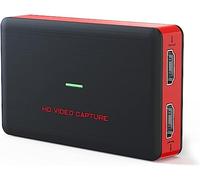 4K HDMI Game Video Capture Card, HD 1080P 60FPS Audio Video, Gaming, Live Streaming, USB 3.0 HDMI to USB Capture Card Compatible with Windows Linux Os X System Xbox 360,Wii U,PC
