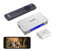 4K HDMI Video Recorder with AV to HDMI Adapter, RCA Compatible with VHS, VCR, DVR, DVD, Hi8, Mini DV, Camcorder, Cassette Tape, Gaming Consoles, No PC Required