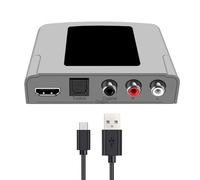 4K HDTV Sound Extractor 1080P To Optical And Stereo Output Easy Plugs And Play For BluRay Players Computers HDTV Extractor