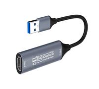 4K Input 1080P Output USB3.0 Metal Design Video Capture Card Low Latency Game Streaming Equipment