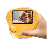 4K Kids' Microscopes, Portable Mini Pocket 1000X Handheld Microscope, Educational Science Stem Toys for Christmas Birthday Gifts Toys for Age 4-6 8-12 Children Students Boys Girls