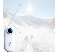 4K Magnetic Body Camera w/20+ Accessories Kit | Waterproof, Hands-Free Wearable Sports Cam for First Person View Vlogging, Cycling, Motorcycle, Travel Videos(White-1080P)