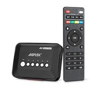 4K Media Player, AGPTEK HDMI 4K Digital Media Player with HDMI YPbPr Ports USB 2.0 HD SD MMC RMVB AVI MP3 Mpeg Divx MKV Black