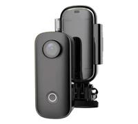 4K Mini Body Camera, Thumb Size WiFi Cam -128G Thumb Size Hands Free Body Worn Cameras for Pets Cycling Swimming Vlogging (Black)