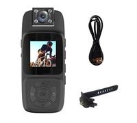 4K Mini Body Camera With Wifi And Screen,Wearable Action Body High-definition Cam, Portable Camcorder Mount Anywhere Infrared Night Vision For Work,Travel,Fishing, Pet Walking