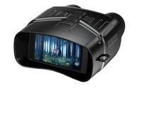 4K Night Vision Goggles Binoculars For Adults,3'' Large Screen,Save Photo/Video With Memory Card & Rechargeable Lithium Battery for Camping & Security(Black -64GB)