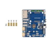 4K Output 2.5 G Networks Expansion Card Low Latency Transmission Plugs and Play Installation for Servers Embedded Devices Plugs and Play Double Ethernet Expansion Module