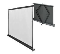 4K Projector Screen - Wrinkle-Free Portable Foldable Mobile Indoor Outdoor Projection Screen, No Installation Required, 16:9/4:3 for Camping Home Theater Office Conference