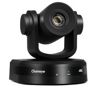 4K PTZ Conference Camera 10x Optical Zoom with AI-Auto Tracking, USB3.0 LAN PoE HDMI PTZ Webcam for Video Conference Room Online Education with Zoom Teams OBS IP Streaming, C410