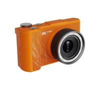 4K Retro Digital Camera, Photography Auto Focus,5MP, 180° Flip Screen, 16X Zoom & Photography A Design Compact For Vlogging,