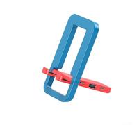 4K Screen Mirroring Dock for Nintendo Switch 2, ABS Portable Display Converter and Folding Stand with Multi-Functional Design in Red and Blue