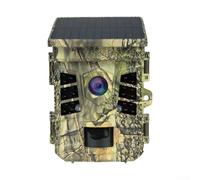 4k Solar Outdoor Tracking Camera 32mp Image Sensor With Wifi And Connection Ip66 Waterproof Weather Resistant For Wildlife Garden Surveillance