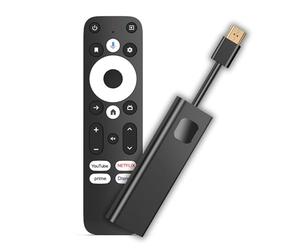 4K Streaming Stick GD1 with Android TV 14 | HDR, Google Assistant Voice Remote | Chromecast built-in, Dual-Band WiFi | Smart TV Player