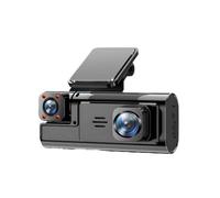 4K Three - Lens Dash Cam, Front Inside Rear Car Camera With Night Vision & WiFi For Ride