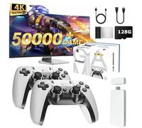 4K TV Game Stick M15 Video Game Console Built-in 40000+/50000 Games 128G Handheld Game Player Wireless Controller Retro Gamepad M15