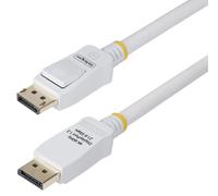4K UHD 60Hz VESA Certified DisplayPort 1.2 Lead, 1.8m White - DP12-CABLE-6FTW