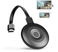 4K UHD Wireless HDMI Display Dongle, No APP/Bluetooth, 2.4/5G Miracast Adapte, DLNA, AirPlay, Receiver Screen Mirroring Media Video for i-Phone, Android, Laptop, Window to HDTV, Projector, Monitor