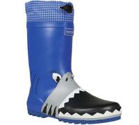 (4K UK, Shark) Regatta Kids Mudplay Animal Outdoor Walking Wellington Boots Rain Boots Wellies
