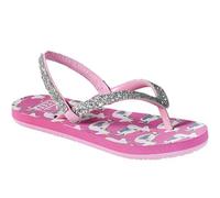 (4K UK, Unicorn Float) Reef Children Kids Little Stargazer Prints Summer Sandals Thongs Flip Flops